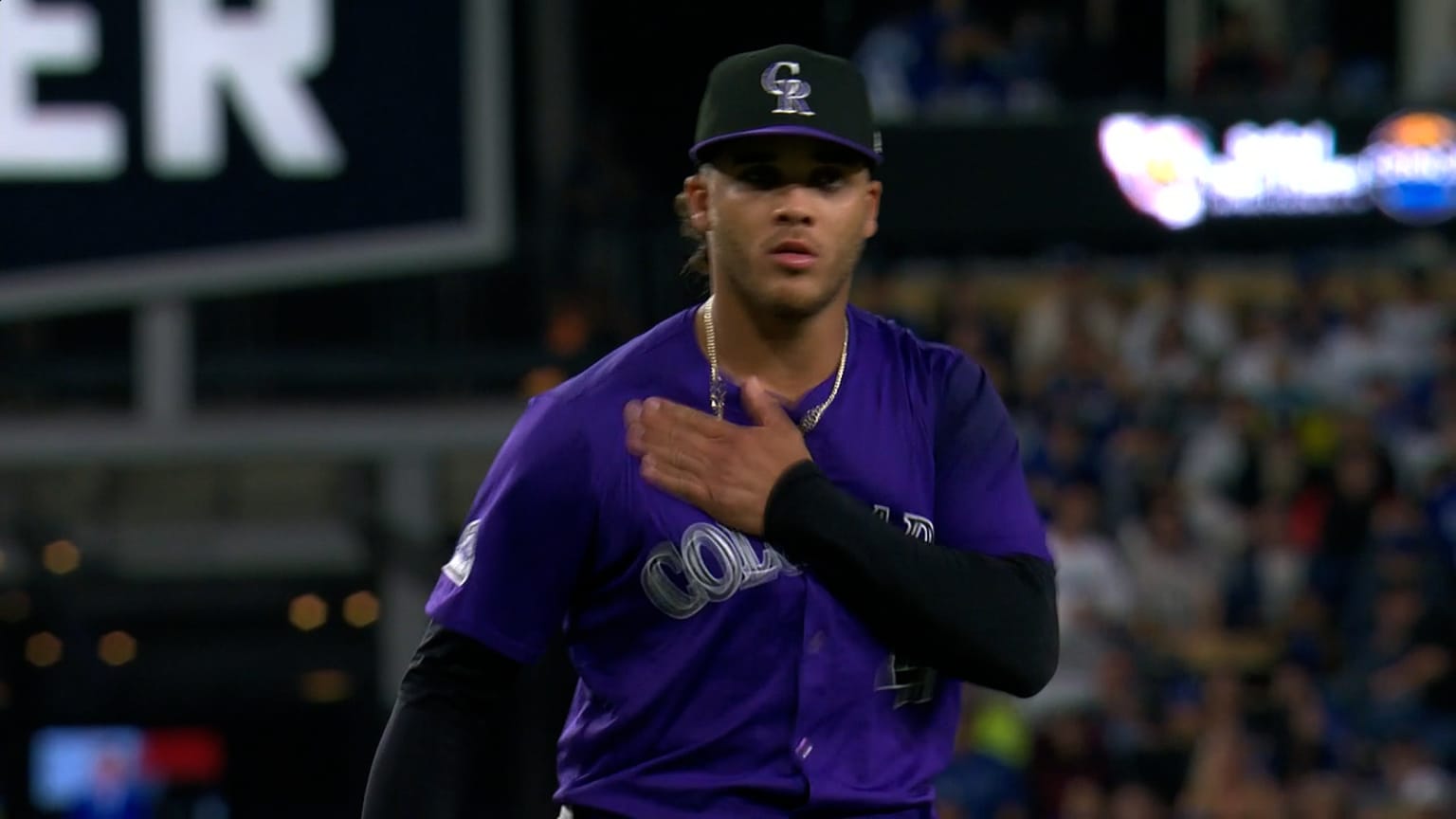 Luis Peralta escapes bases-loaded jam with strikeout
