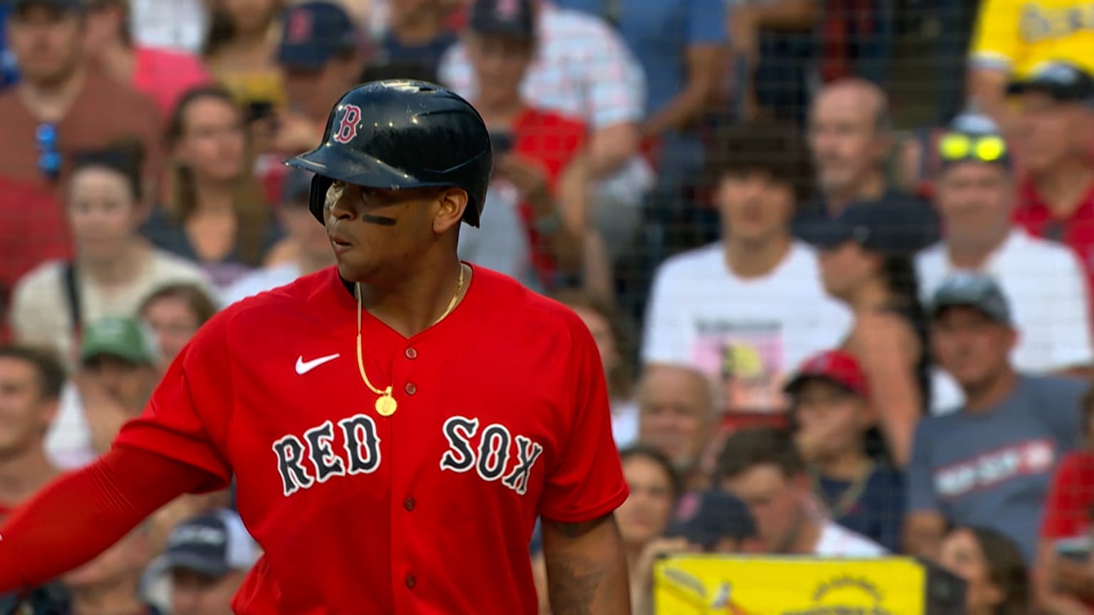 Rafael Devers' RBI groundout, 06/18/2023