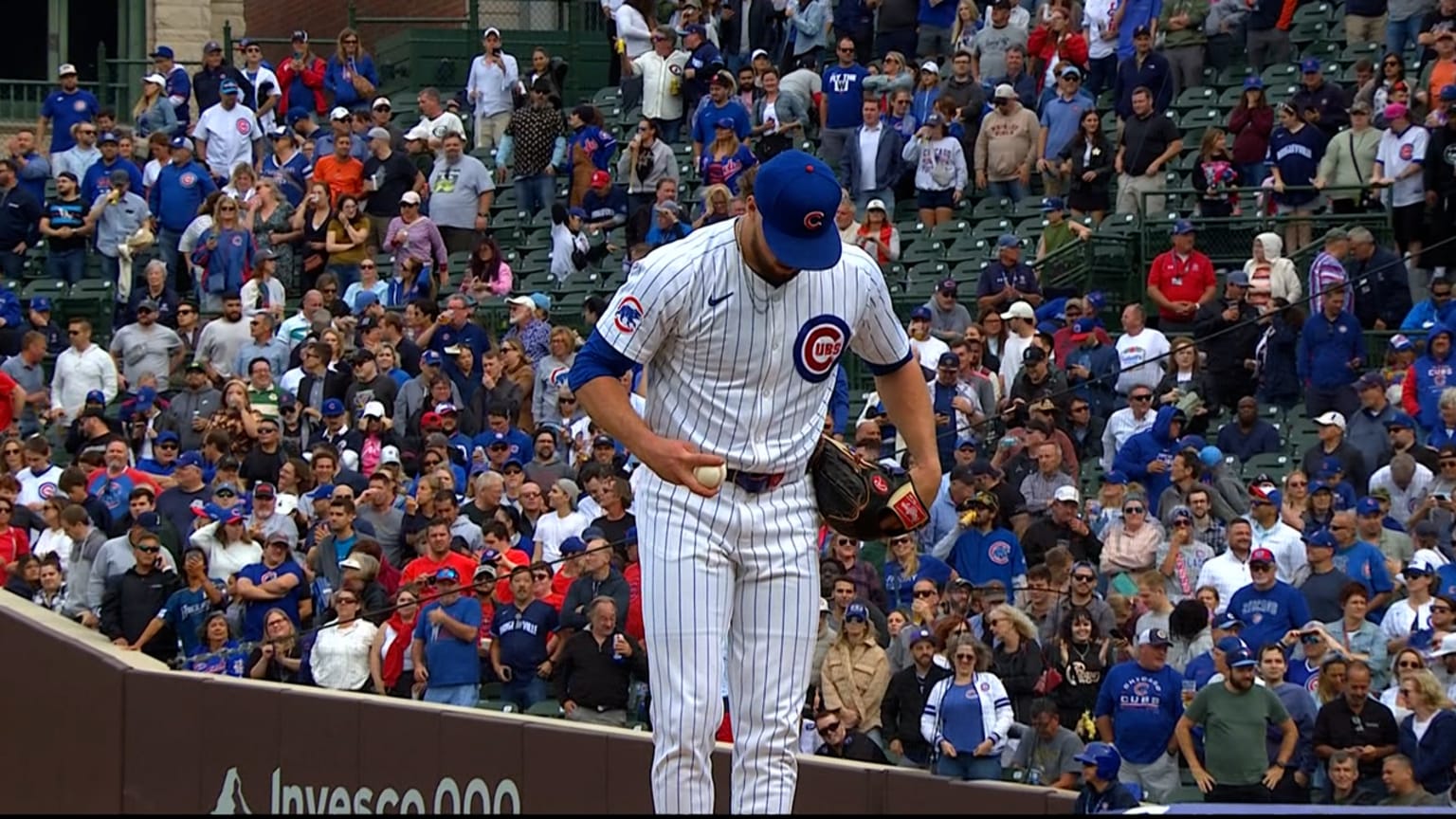 Porter Hodge induces the final out 09/27/2024 Chicago Cubs