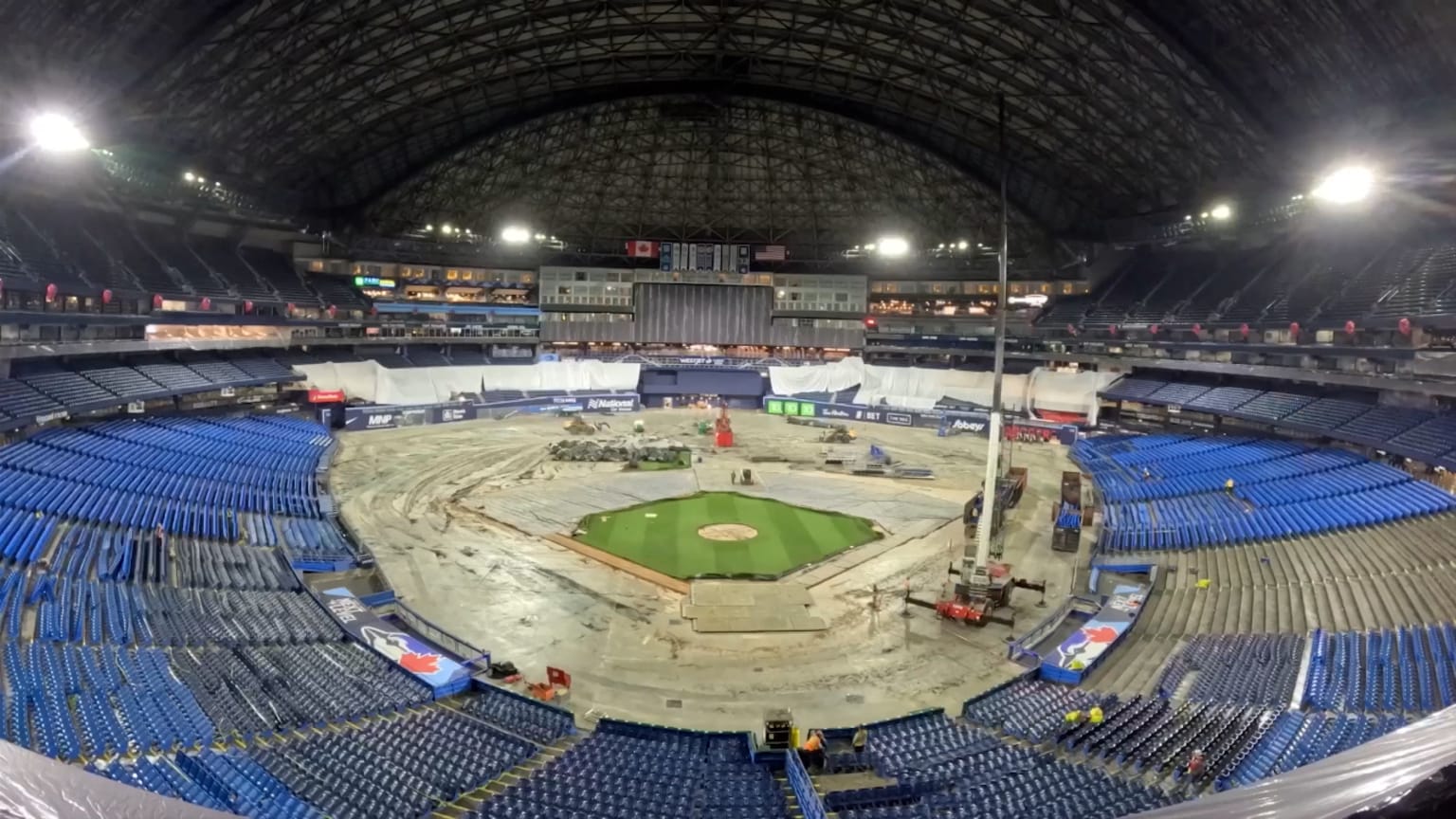 Take a look at the renovations at Rogers Centre 11/21/2023