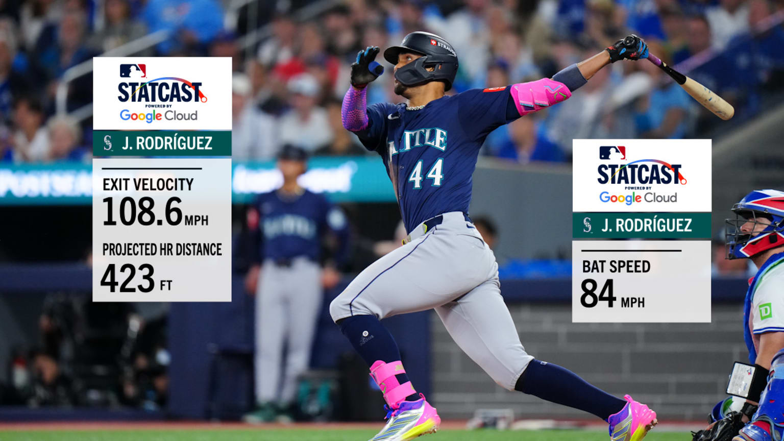 Julio Rodríguez hits a 423-foot homer in ALCS Game 7 | 10/20/2025