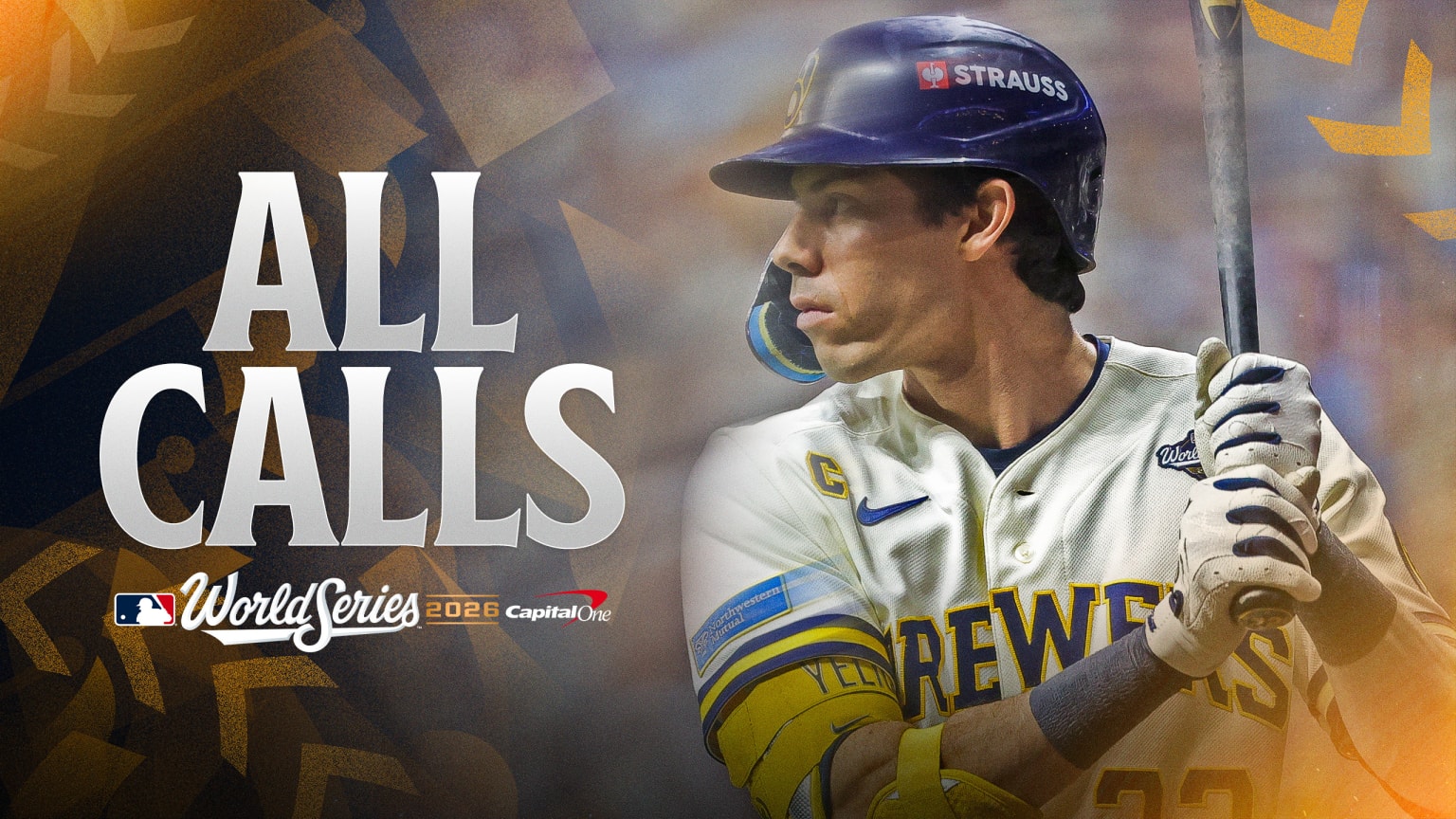 All Calls of Christian Yelich's RBI triple in Game 1 | 10/23/2026 ...