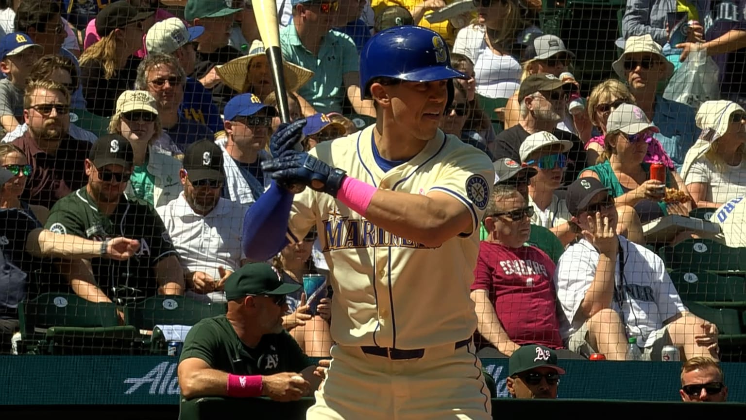Sam Haggerty's RBI single | 05/12/2024 | Seattle Mariners