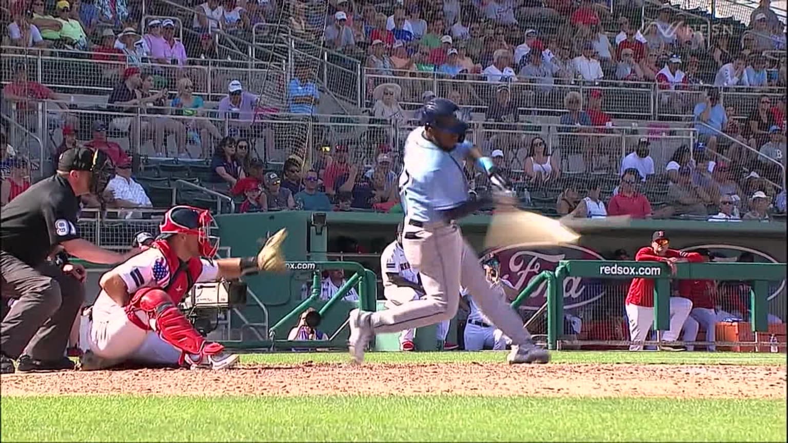 Osleivis Basabe smacks goahead grand slam 02/26/2023 Tampa Bay Rays