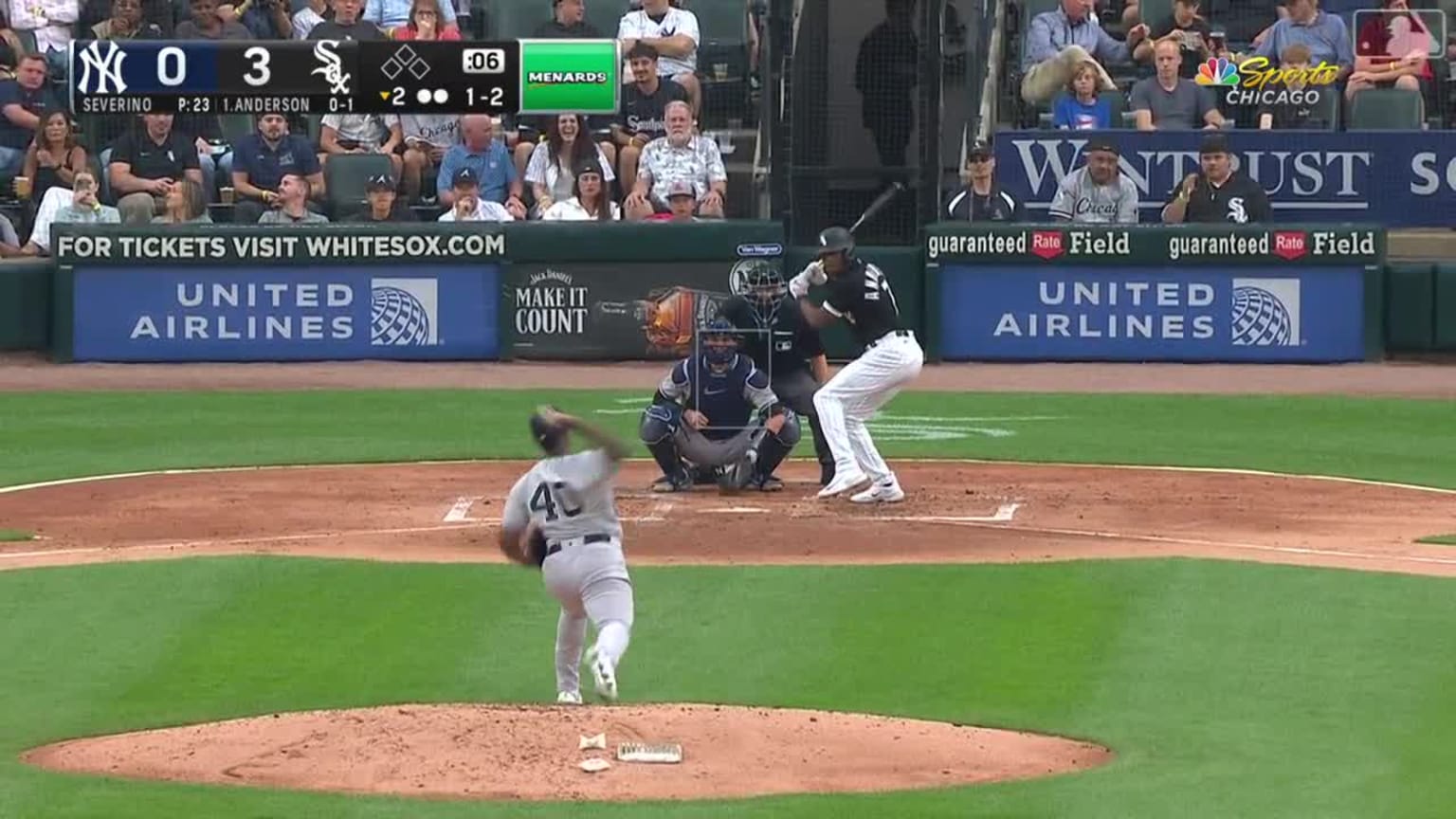 Luis Severino strikes out Tim Anderson | 08/09/2023 | MLB.com