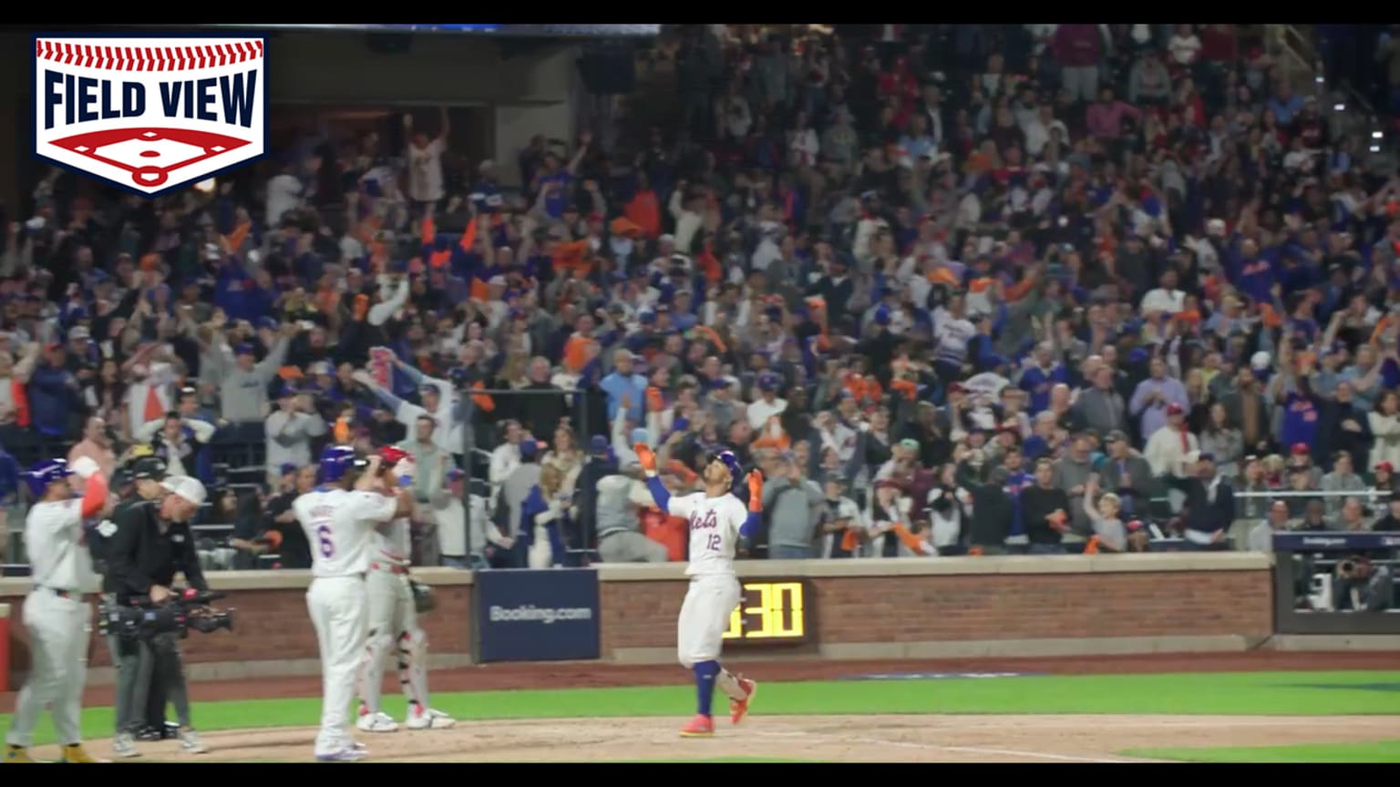 Field View Francisco Lindor's INCREDIBLE grand slam 10/09/2024