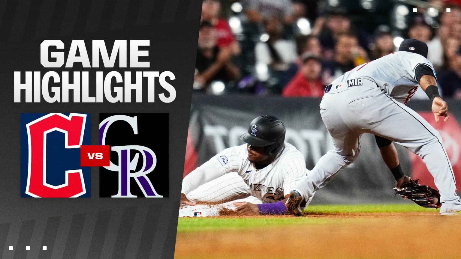 Guardians vs. Rockies Highlights | 05/28/2024 | Cleveland Guardians