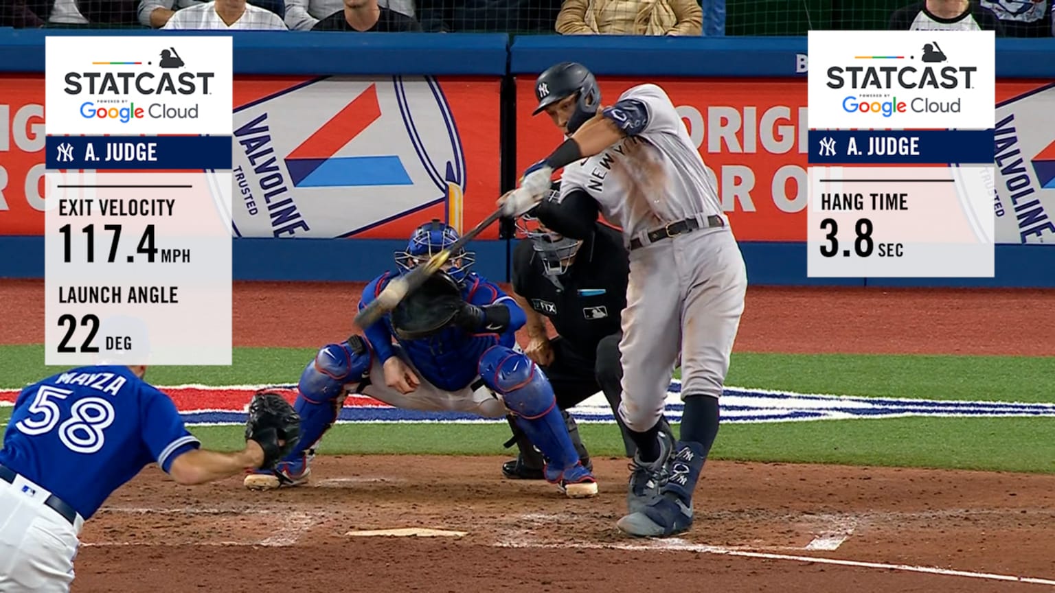 Aaron Judge drills 61st home run at 117.4 mph | 09/28/2022 | MLB.com