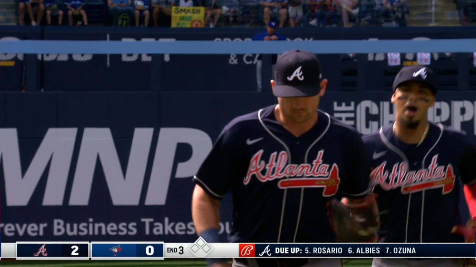 Austin Riley makes a diving stop to end the 3rd | 05/13/2023 | Atlanta