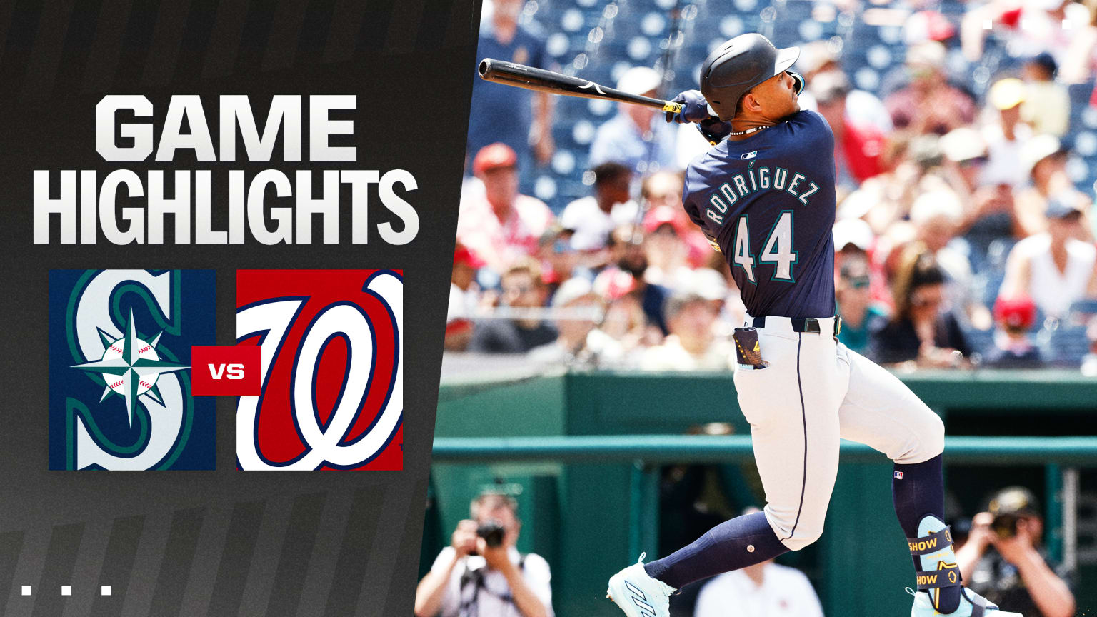 Mariners vs. Nationals Highlights 05/26/2024 Seattle Mariners