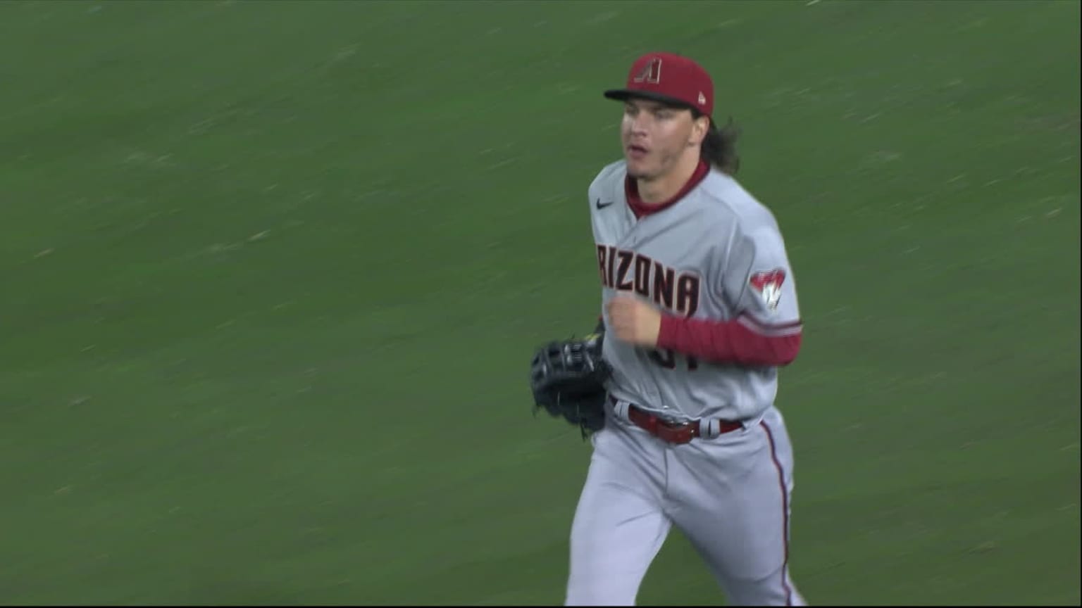 Jake McCarthy robs Muncy of extra bases 03/31/2023 Arizona Diamondbacks