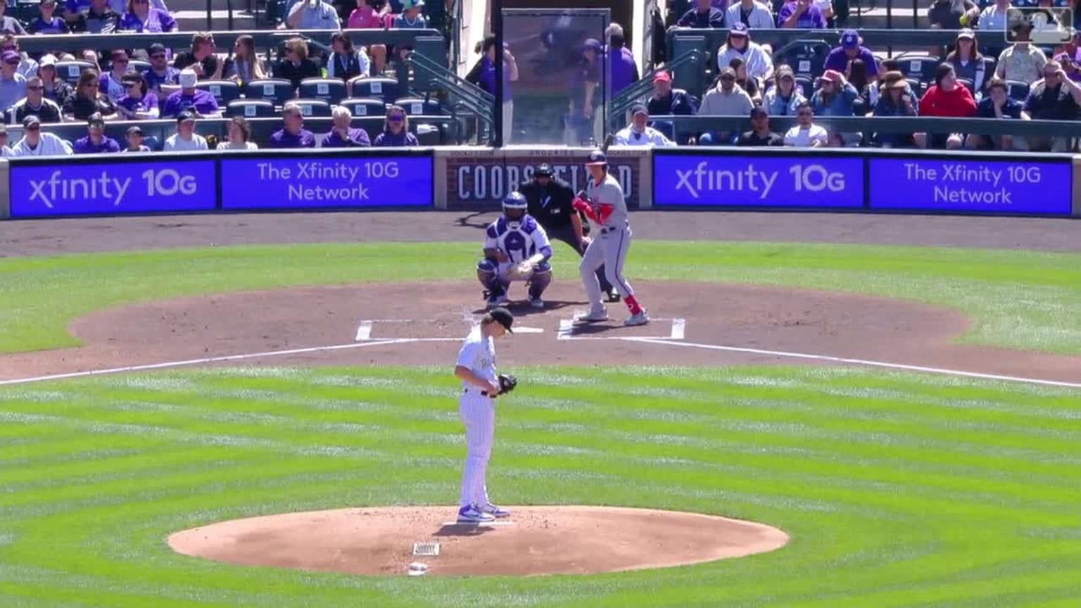 Nationals score on a balk 04/09/2023 Washington Nationals