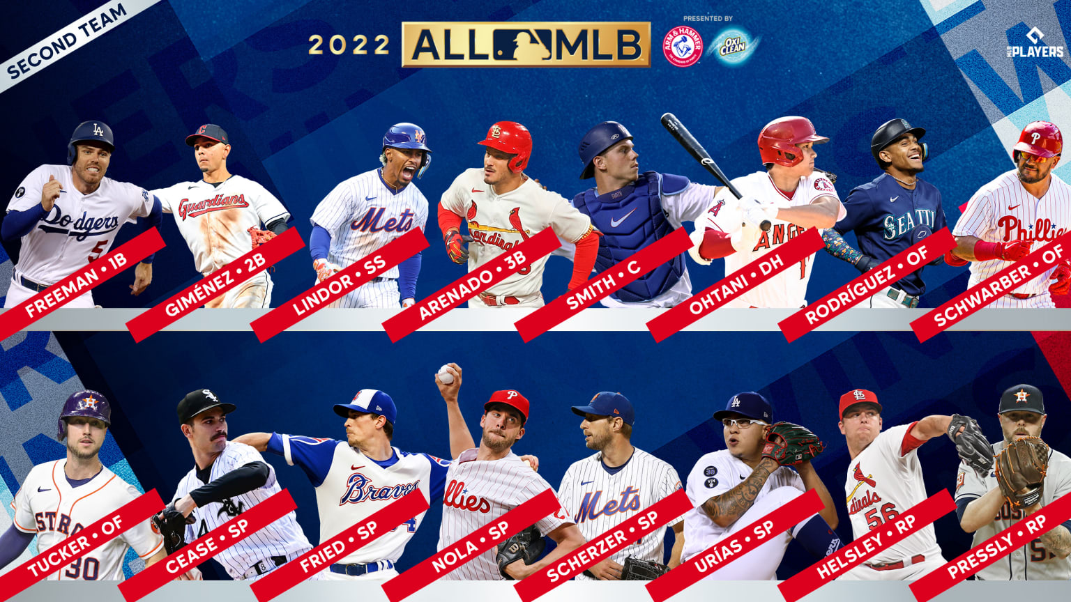 Ohtani, Freeman, JRod highlight AllMLB Second Team 12/06/2022