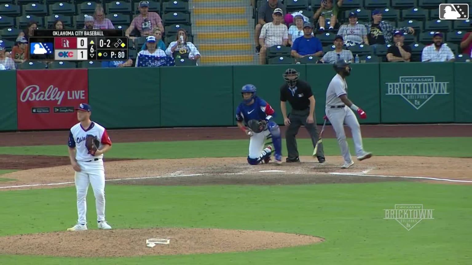 Ben Casparius strikes out eight batter 08/12/2024