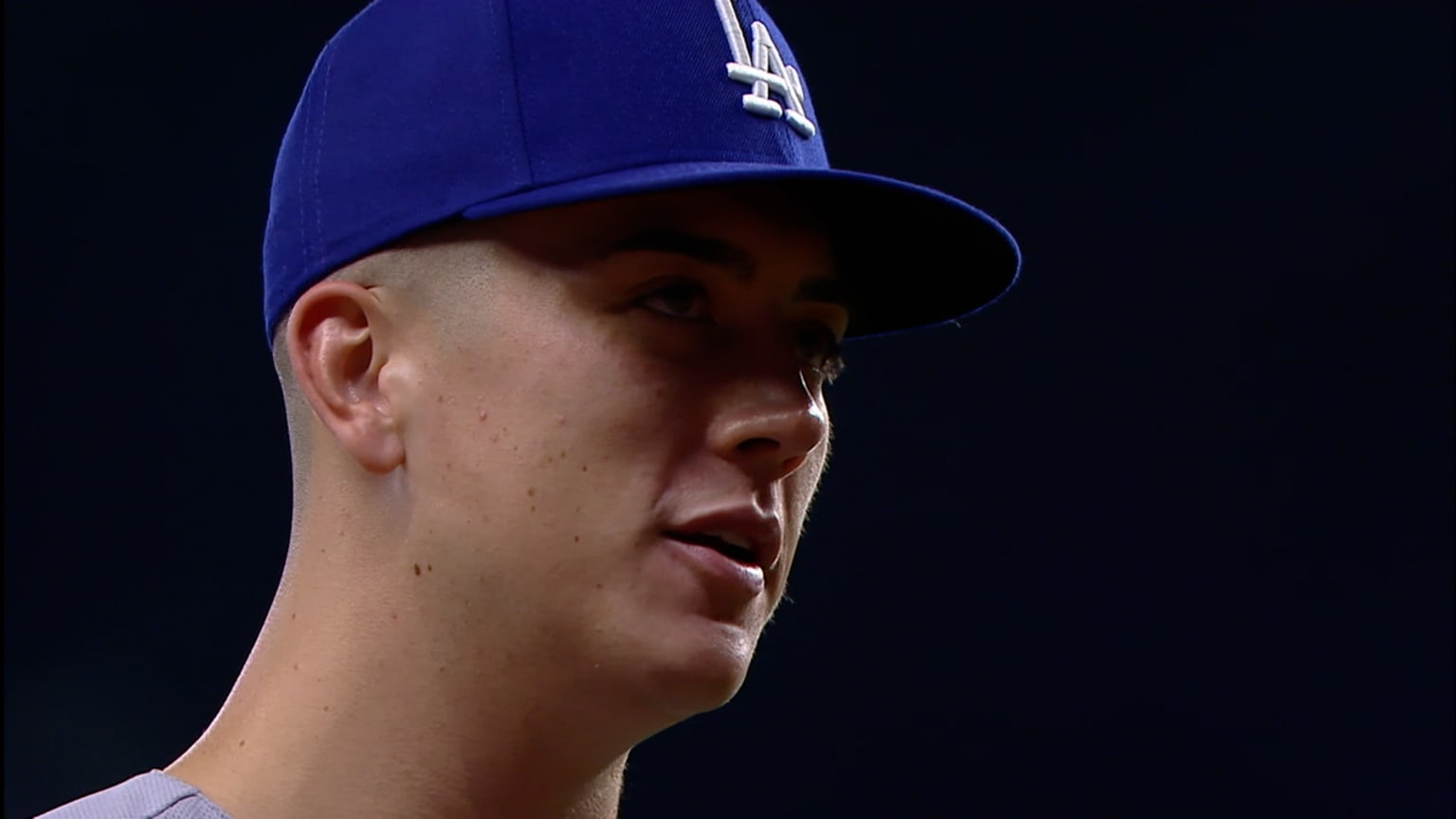 Bobby Miller on his MLB debut 05/23/2023 Los Angeles Dodgers