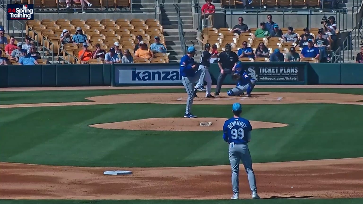 Jordan Lyles fans three over two innings of work | 02/29/2024 | Kansas ...