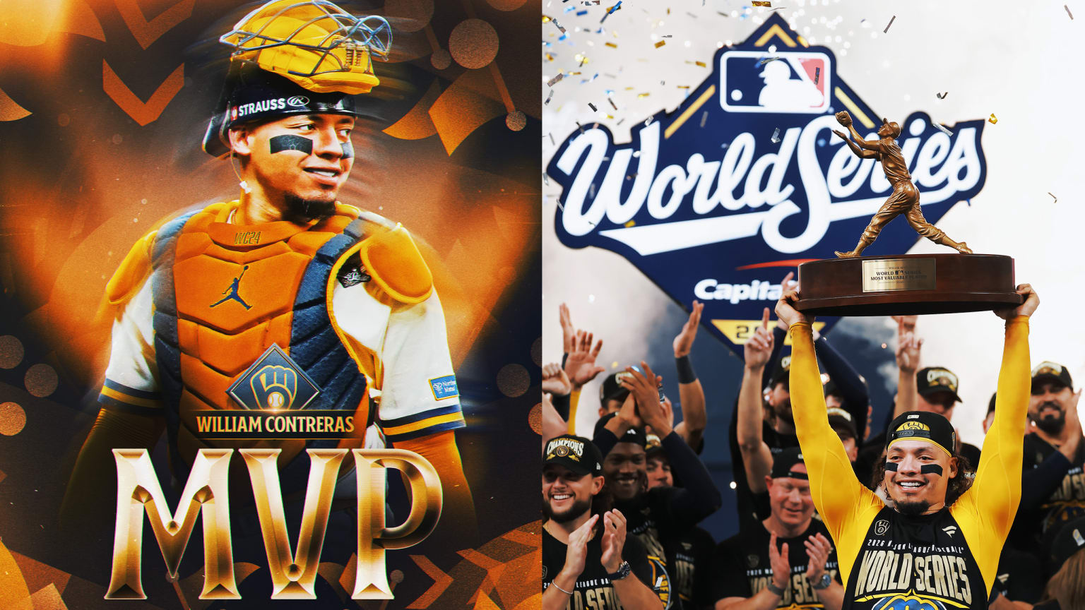 William Contreras is named 2026 World Series MVP | 10/28/2026 ...