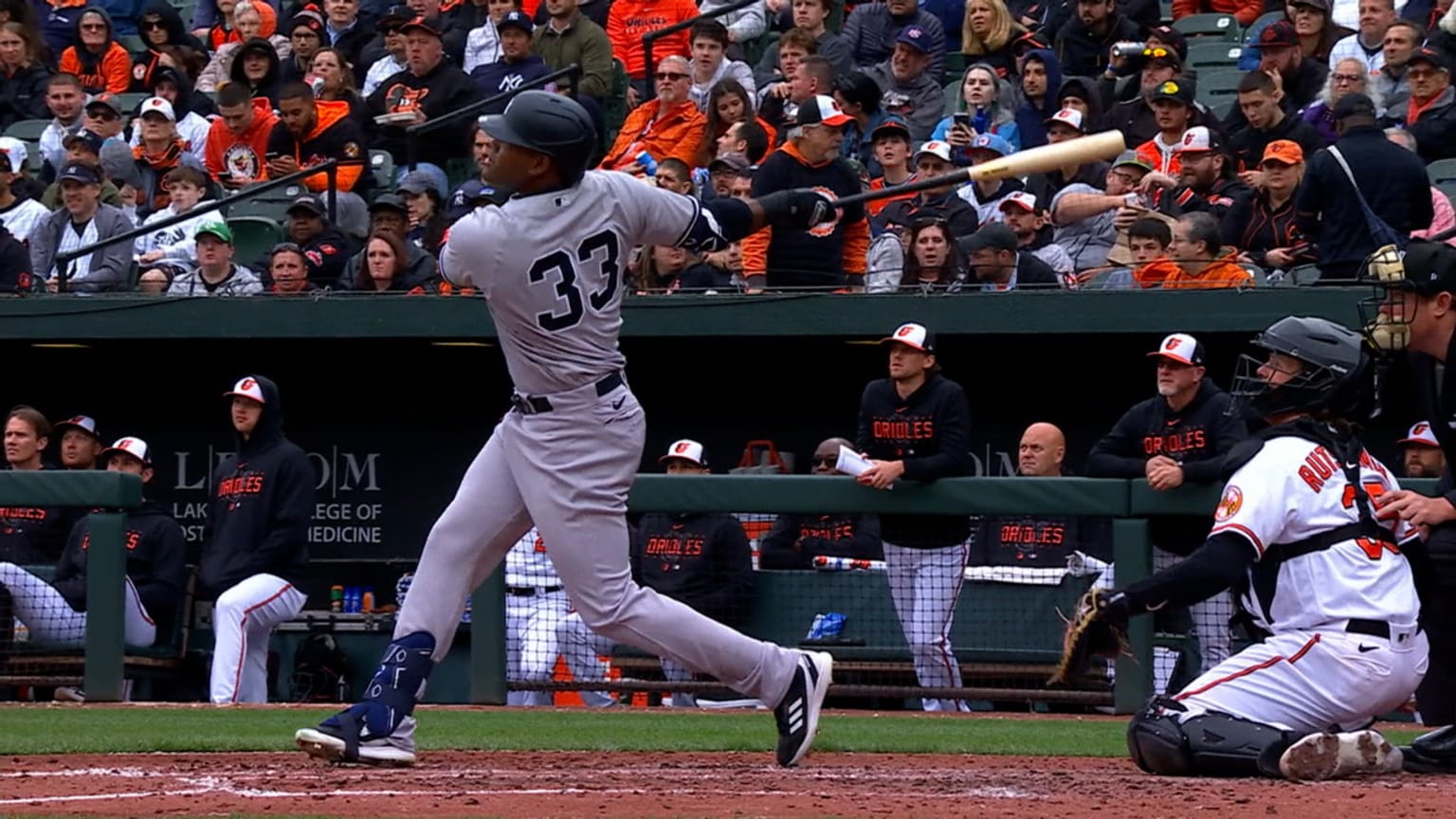 Franchy Cordero's 3run homer (1) 04/07/2023 New York Yankees