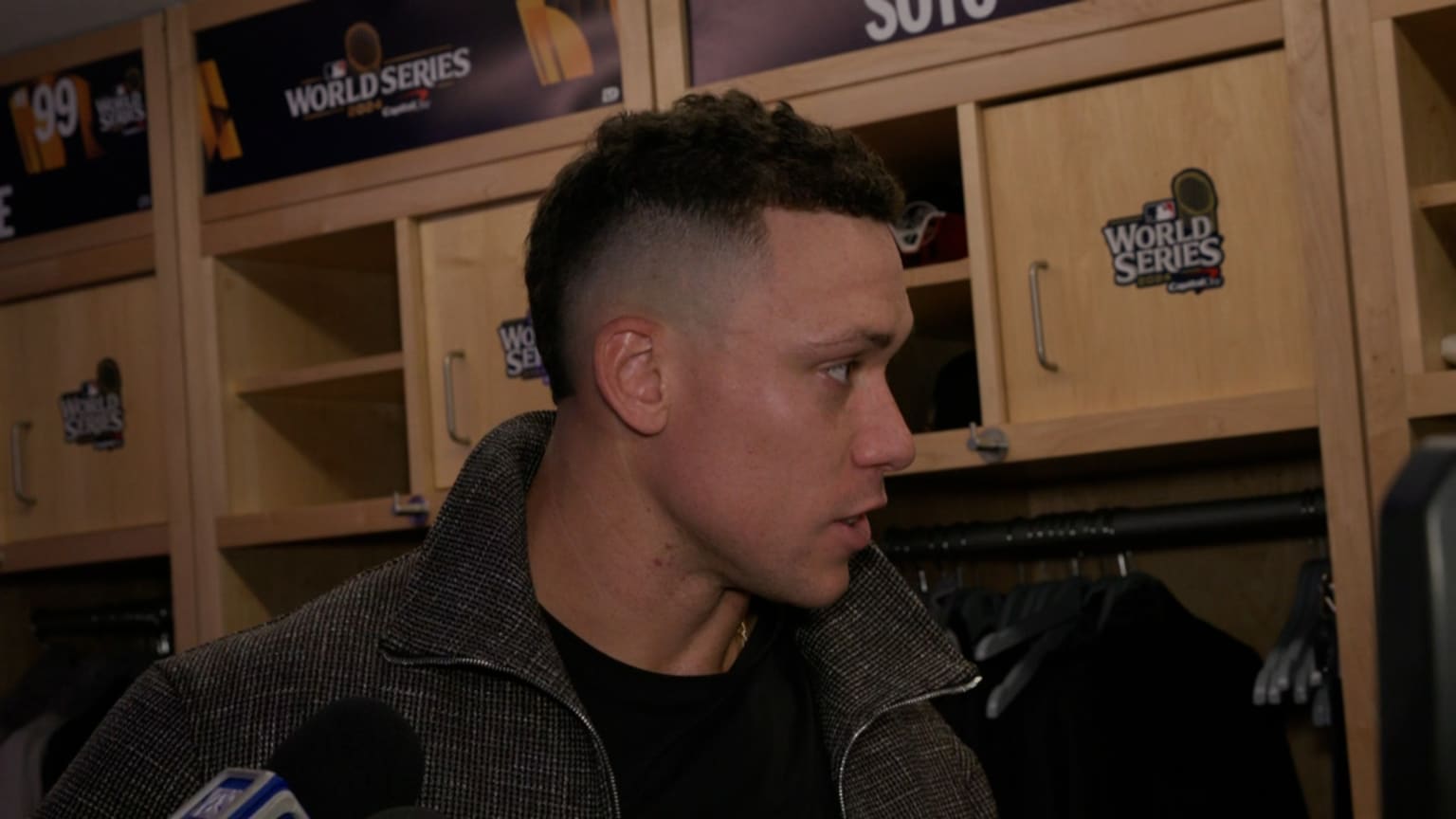 Aaron Judge on the Yankees' 63 loss 10/25/2024 Atlanta Braves