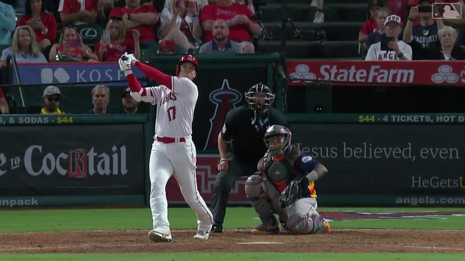 Shohei Ohtani's solo homer (33) | 07/15/2023 | Los Angeles Angels