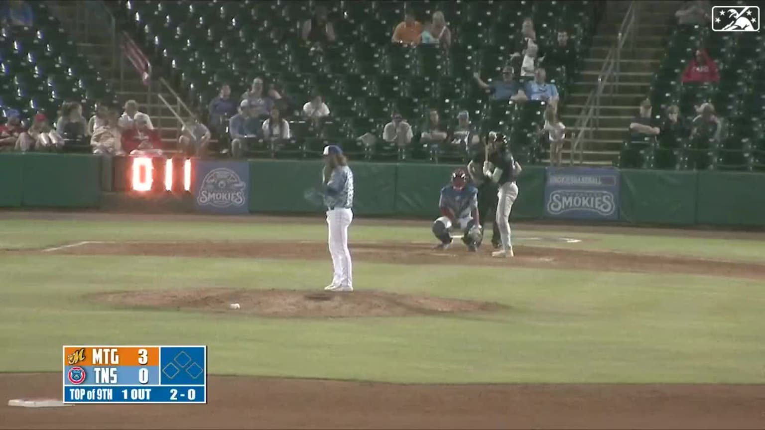 Greg Jones hits a solo home run to right field | 05/10/2023 | Tampa Bay ...