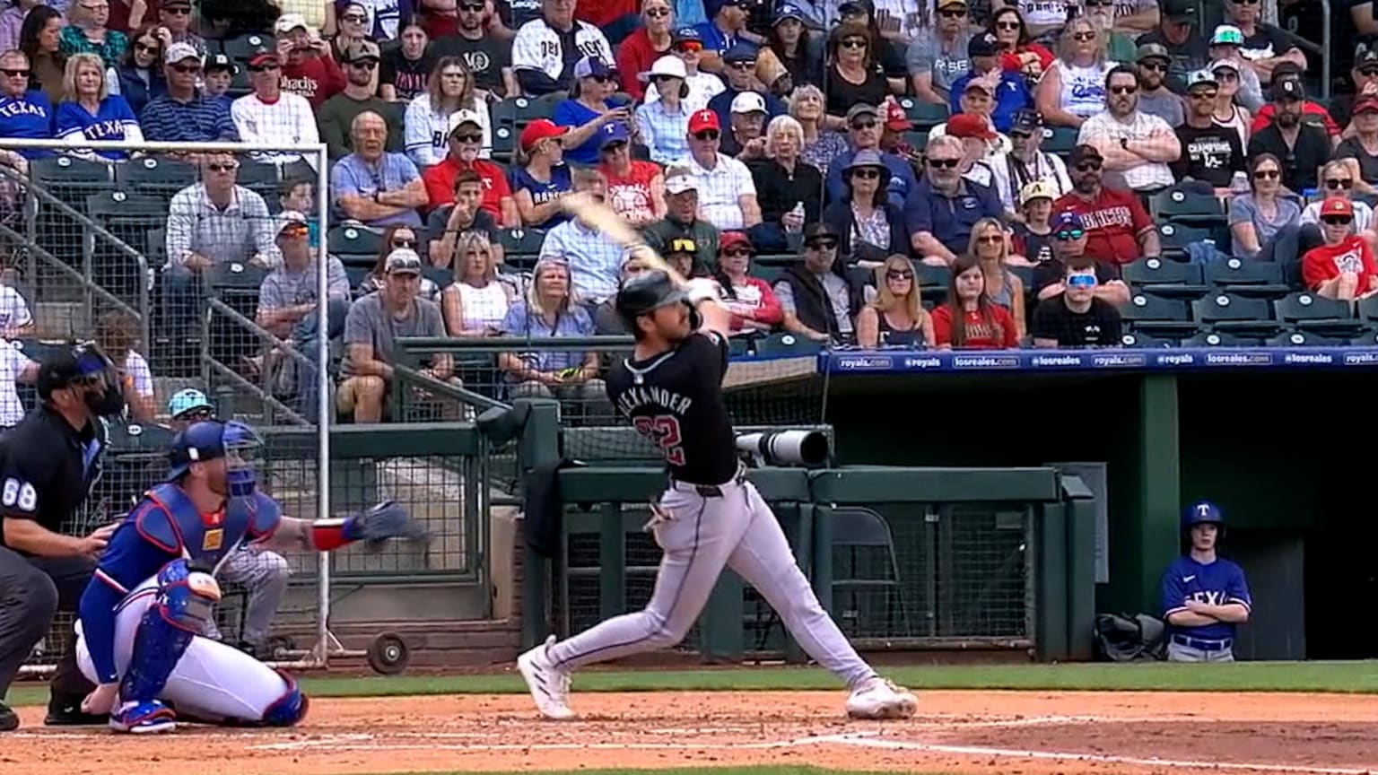 Blaze Alexander hits a solo home run to center field 03/16/2024 MLB
