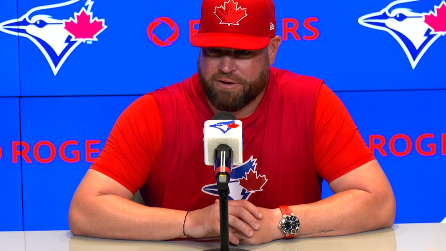 John Schneider on Canada Day festivities, 12-5 win | 07/01/2025 | MLB.com