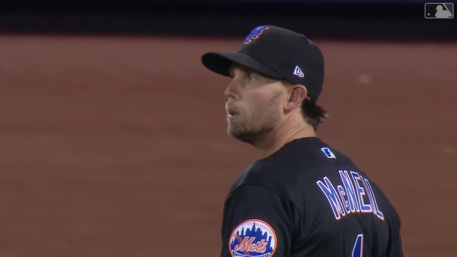 Mr. Met in Black Alternate Jersey - Mets History