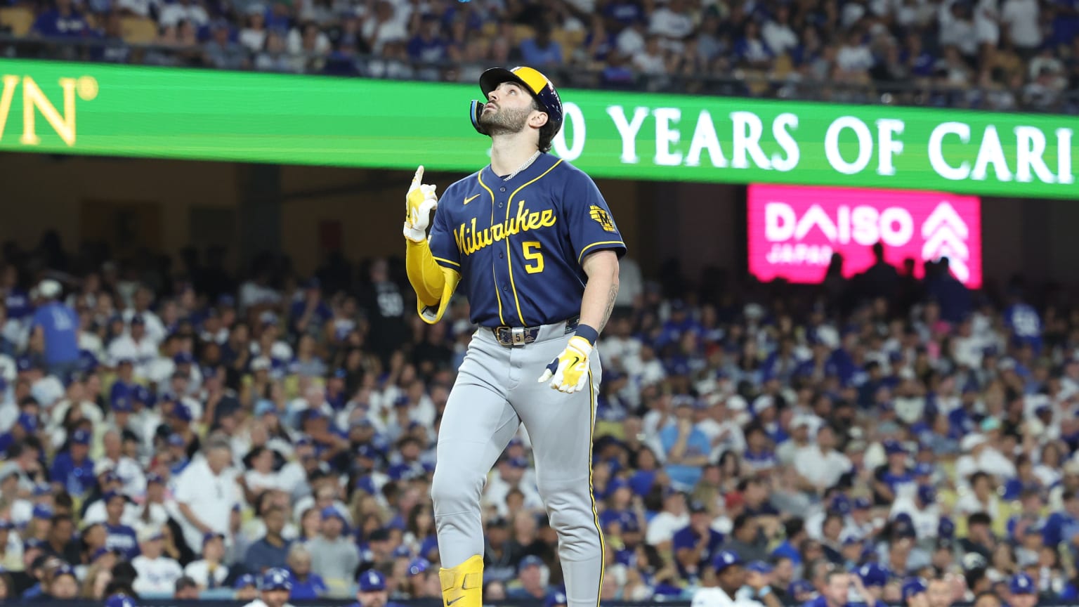 Japanese call of Garrett Mitchell's home run | 10/15/2026 | Milwaukee ...