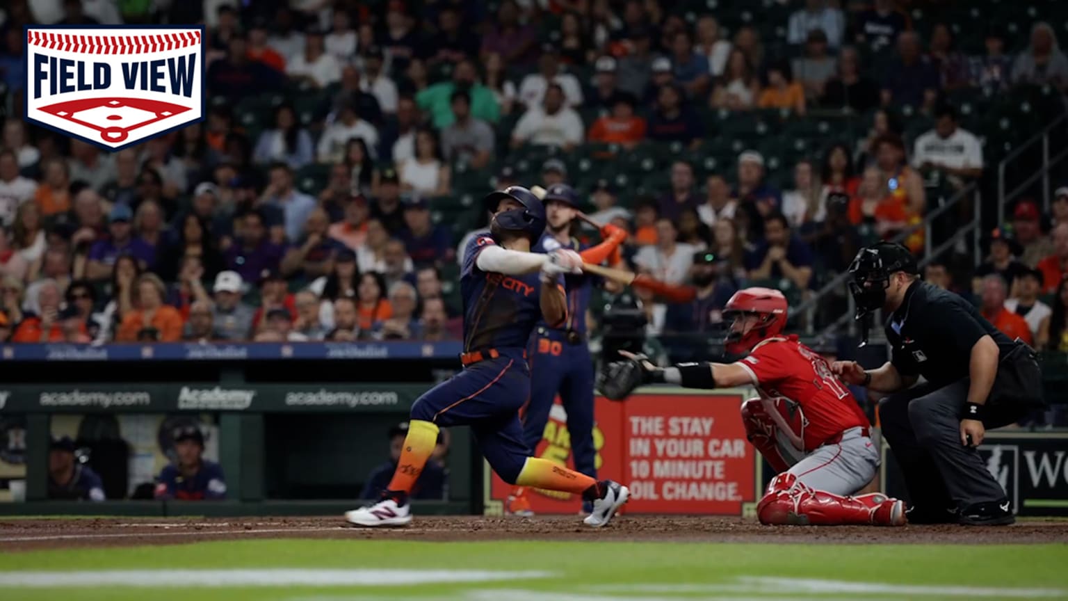 Field View: Jose Altuve's three-run home run | 05/20/2024 | Houston Astros