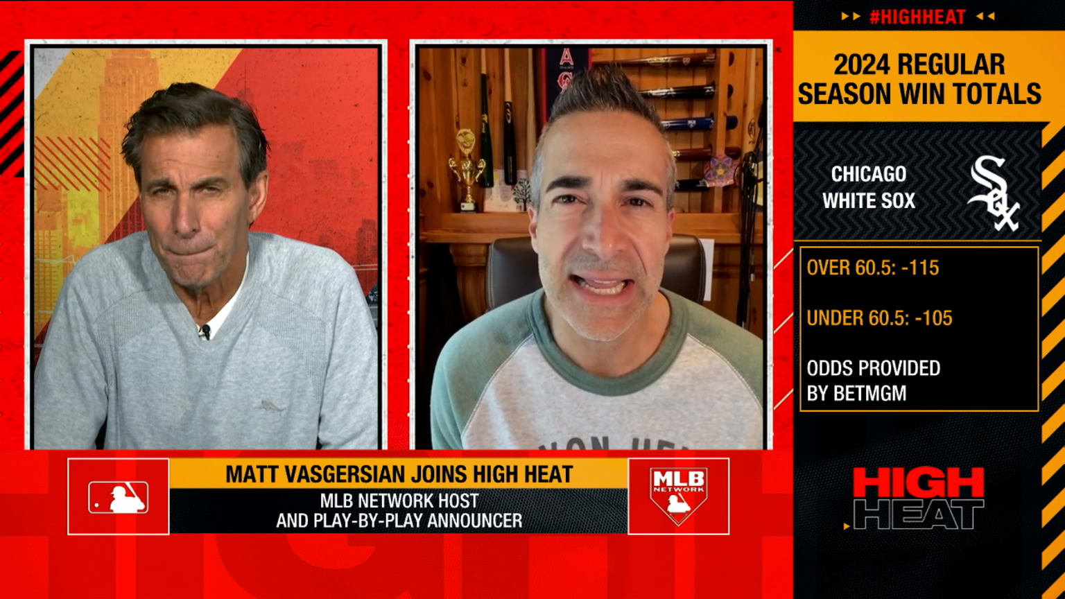 Matt Vasgersian discussing win totals | 03/26/2024 | MLB.com