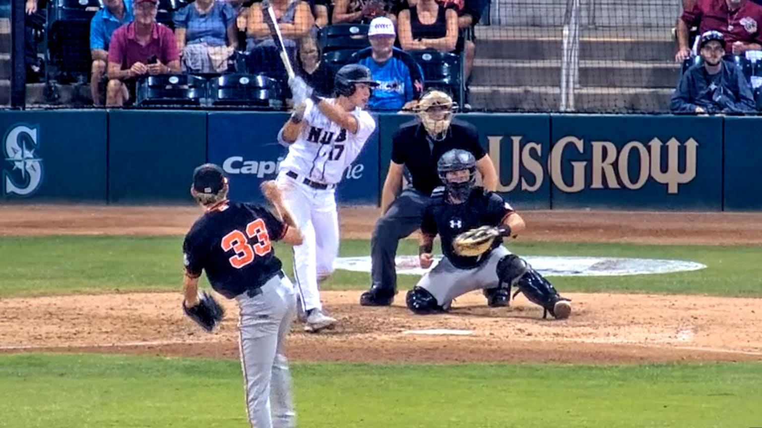 Mariners prospect Jonny Farmelo's RBI triple 09/12/2023