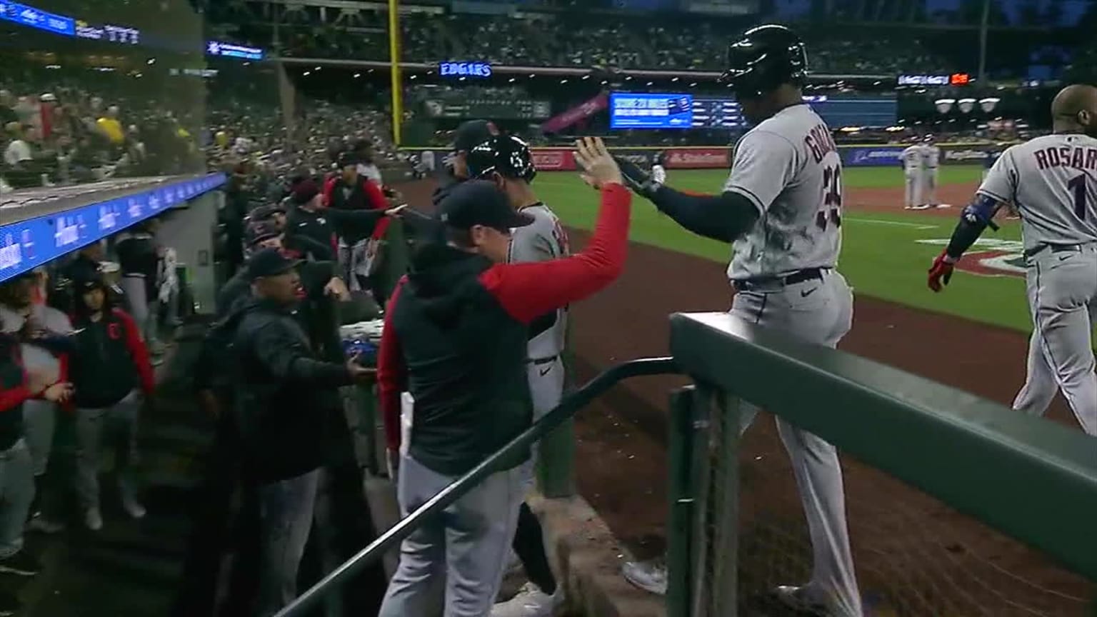 Guardians score two runs on two errors in the 2nd 03/31/2023