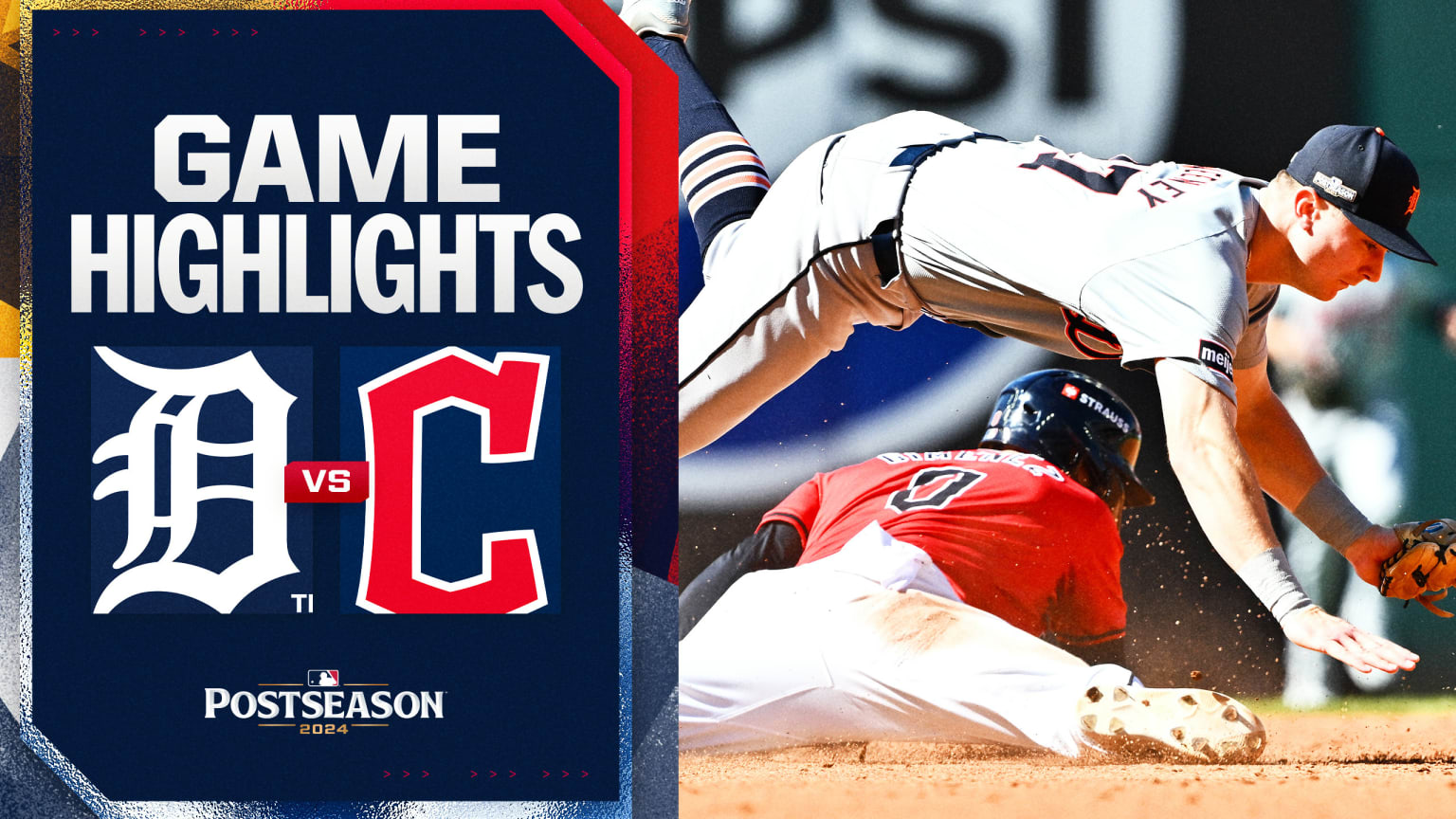 Tigers vs. Guardians Game 1 Highlights 10/05/2024 Detroit Tigers