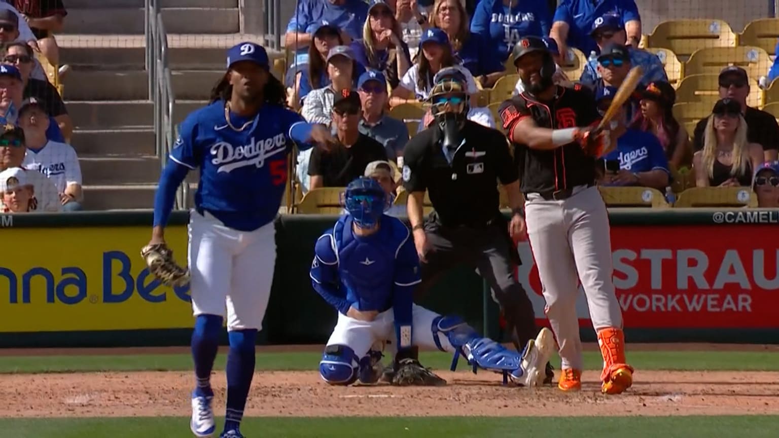 Jerar Encarnacion's tworun home run 03/01/2025 San Francisco Giants