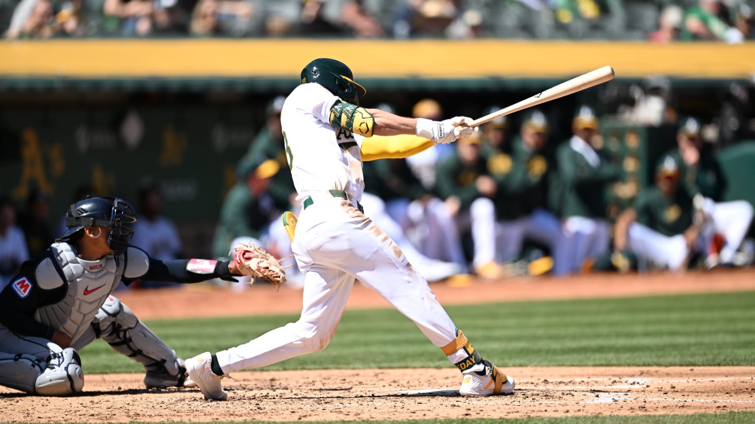 JJ Bleday&rsquo;s RBI triple | 03/31/2024 | Athletics