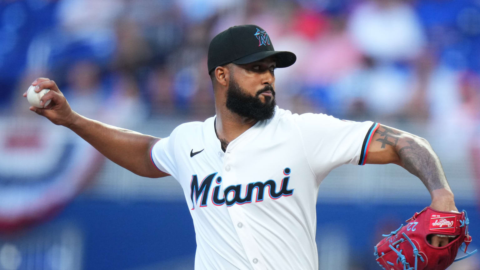 Sandy Alcantara strikes out four in win