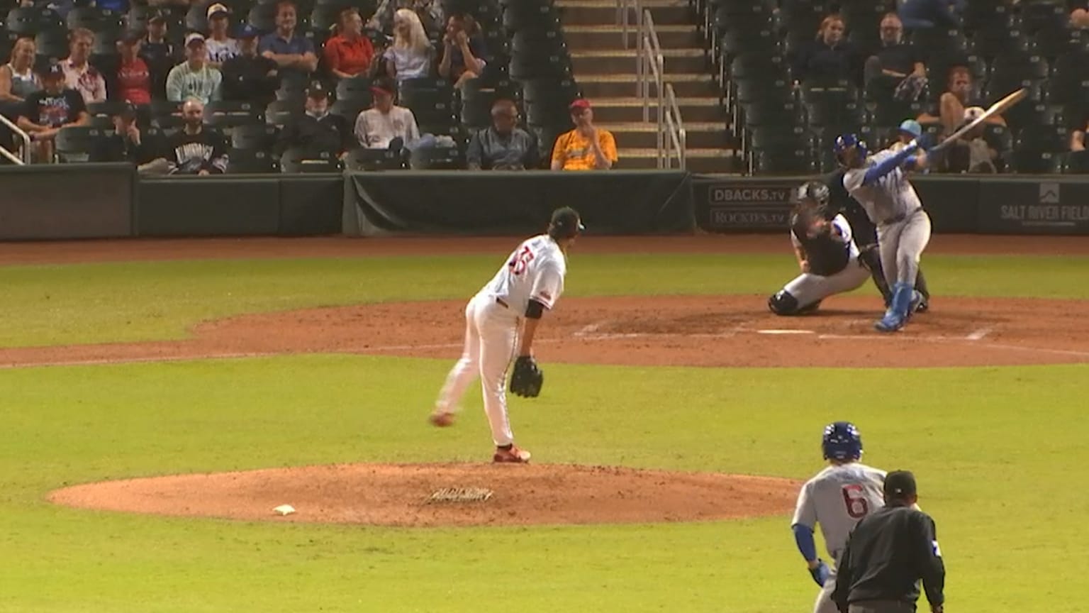 Miguel Useche's three-double, five-RBI game