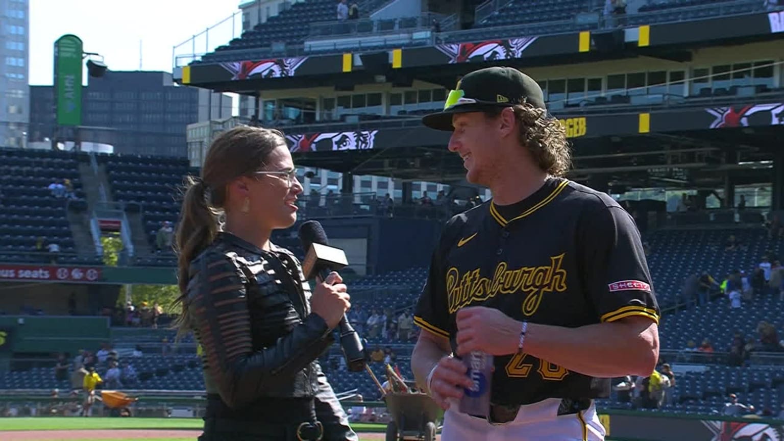 Billy Cook discusses his first Major League game 09/08/2024