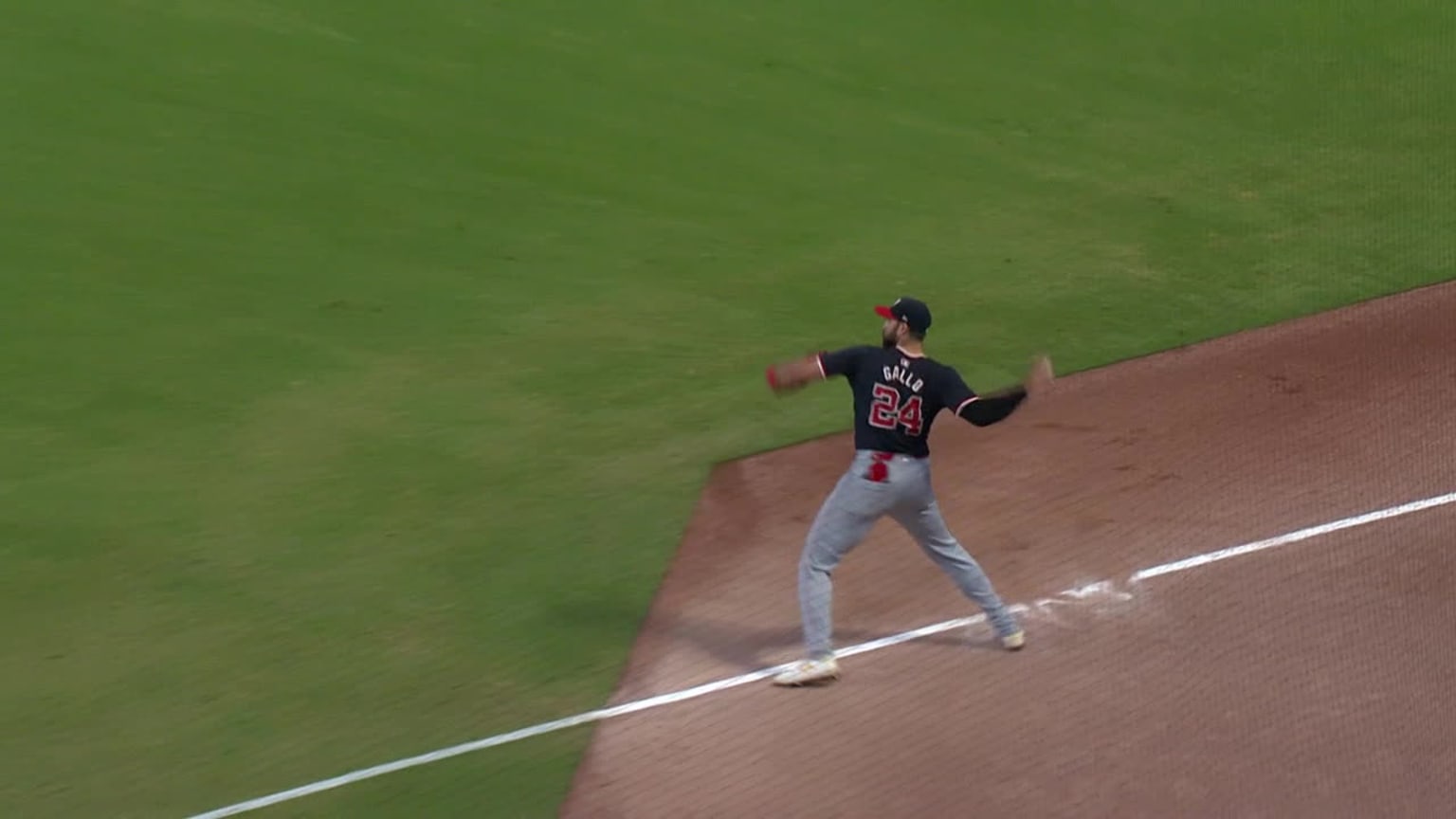 Joey Gallo's outfield assist | 08/24/2024 | Washington Nationals