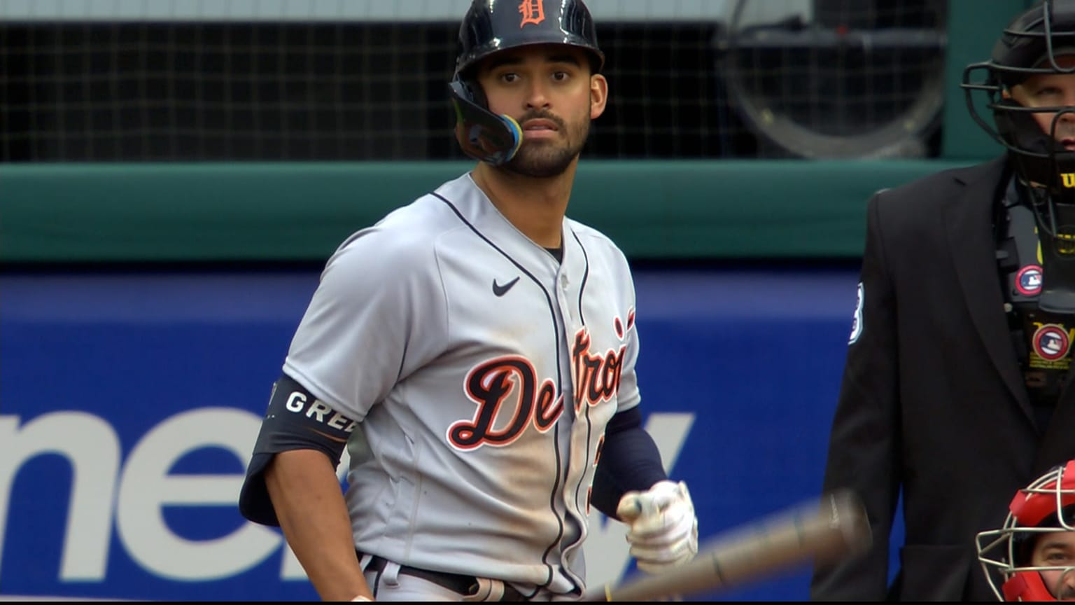 Detroit Tigers prospect Riley Greene exits spring training game