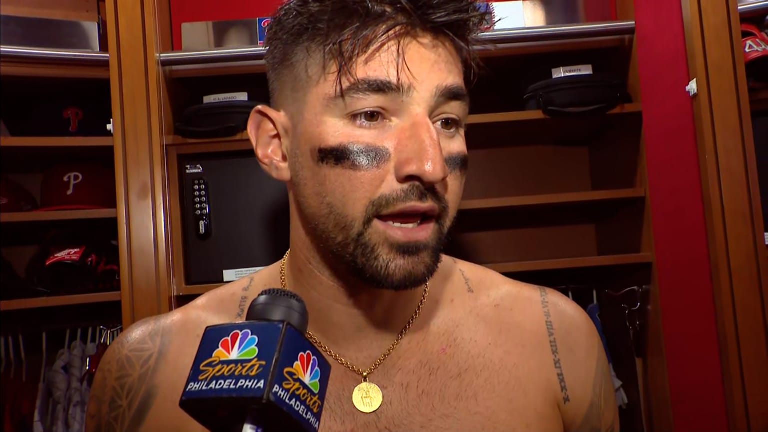 Nick Castellanos on Lorenzen's no-hitter, 200th HR | 08/09/2023 ...