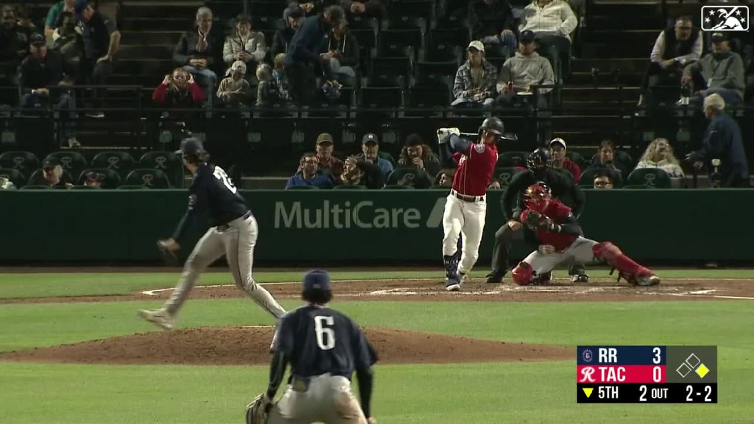 Cole Winn K's five over five scoreless innings 09/23/2023 Texas Rangers