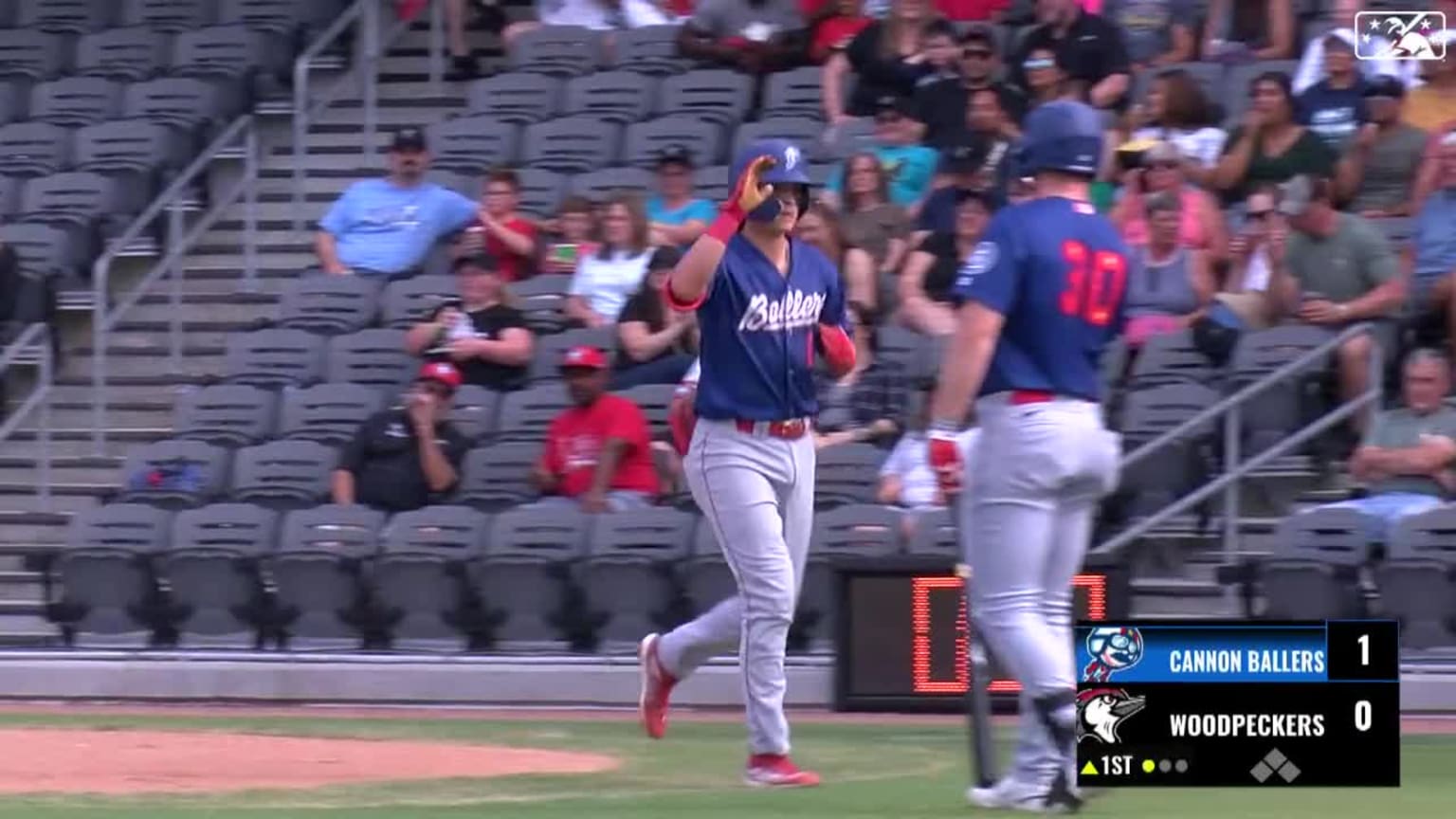 Brooks Baldwin homers to center field in the 1st | 05/13/2023 | Chicago ...