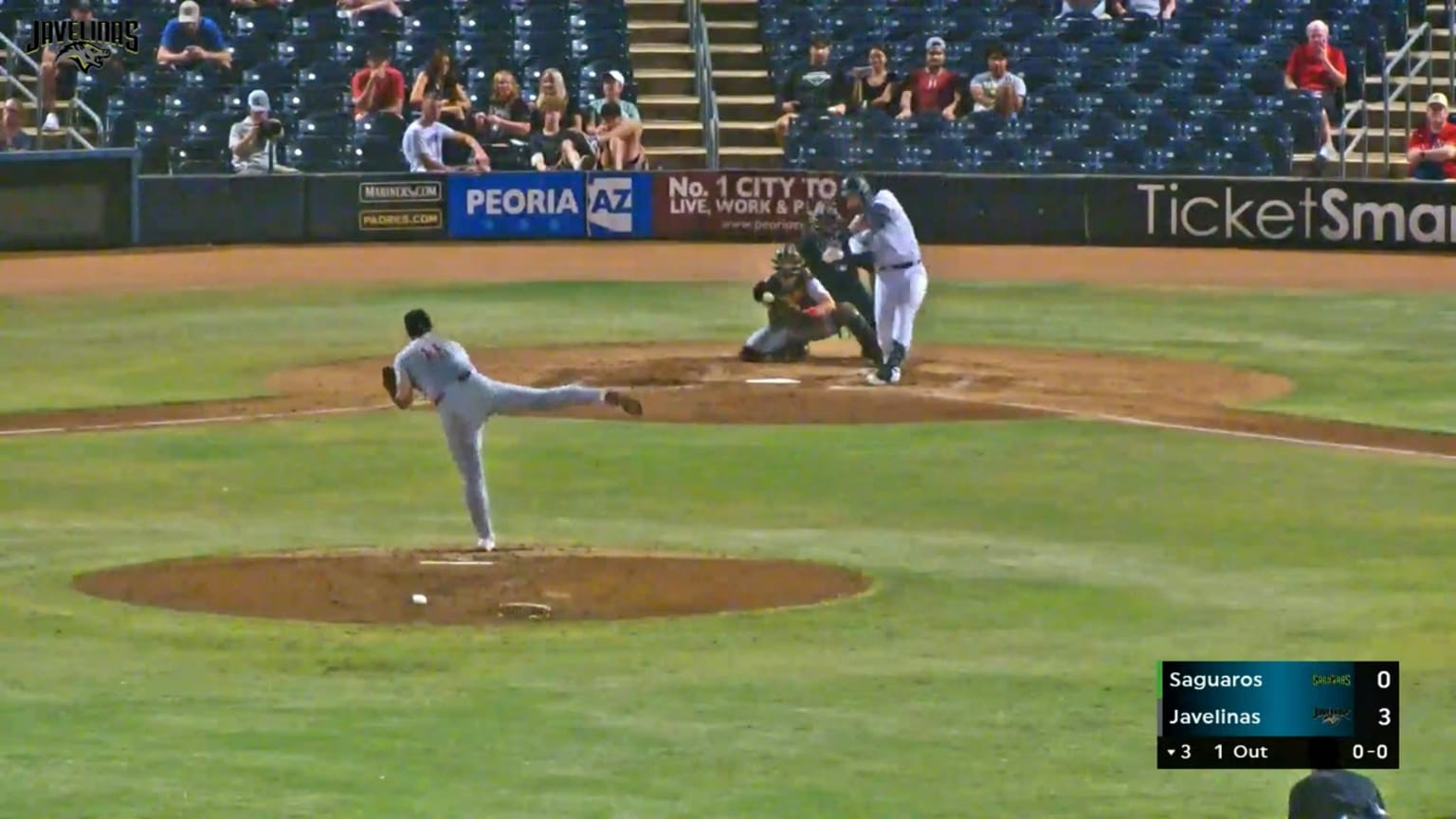 Tyler Locklear drills an RBI double for Peoria | 10/22/2023 | Seattle ...