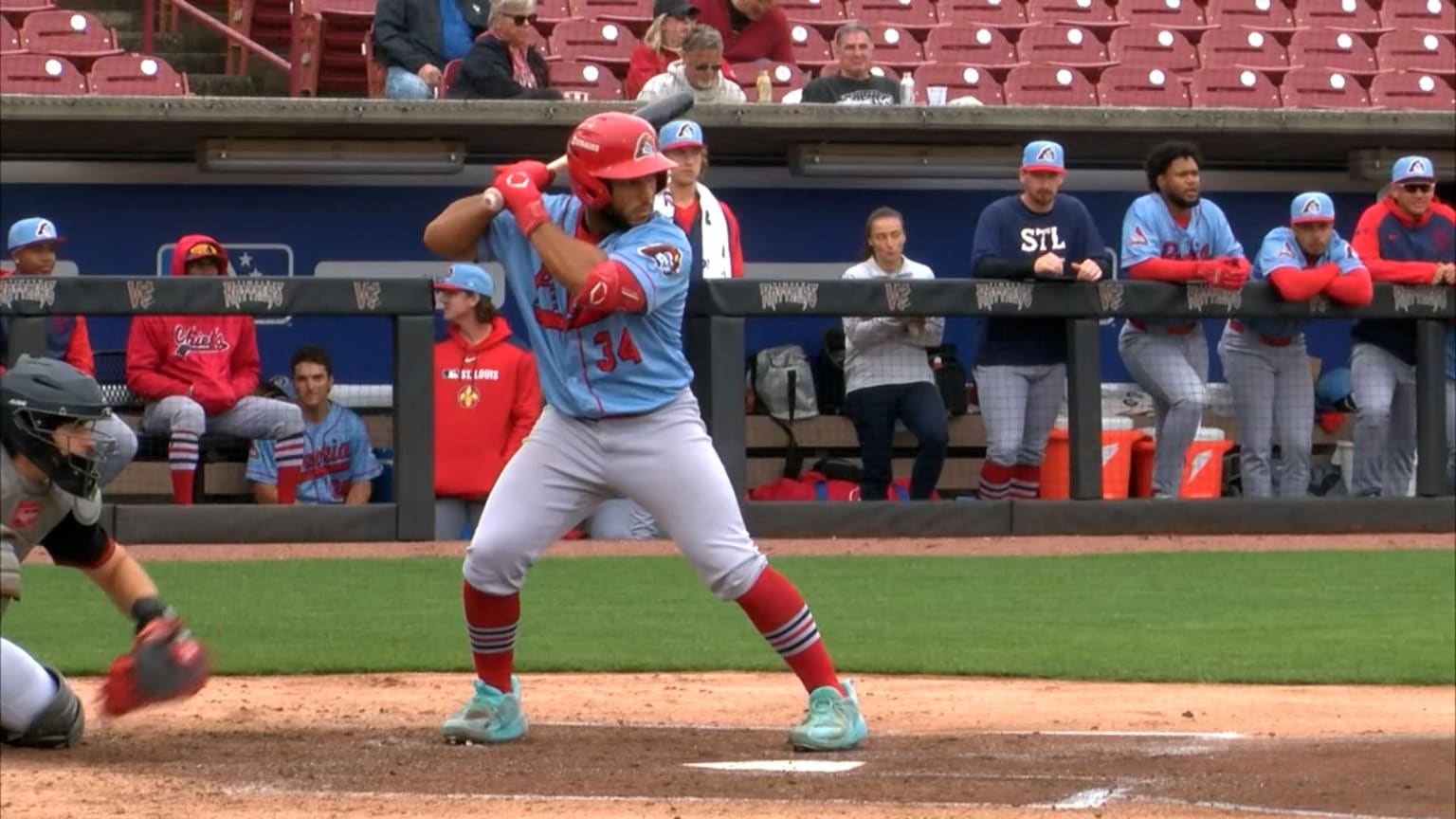 Rainiel Rodriguez's three doubles | 04/15/2026 | St. Louis Cardinals