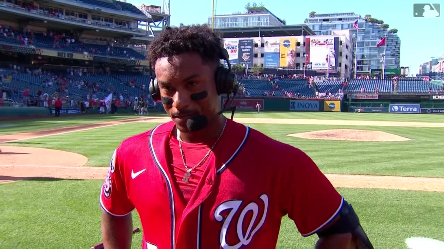 Jeter Downs breaks down his walk-off single | 08/13/2023 | Washington ...