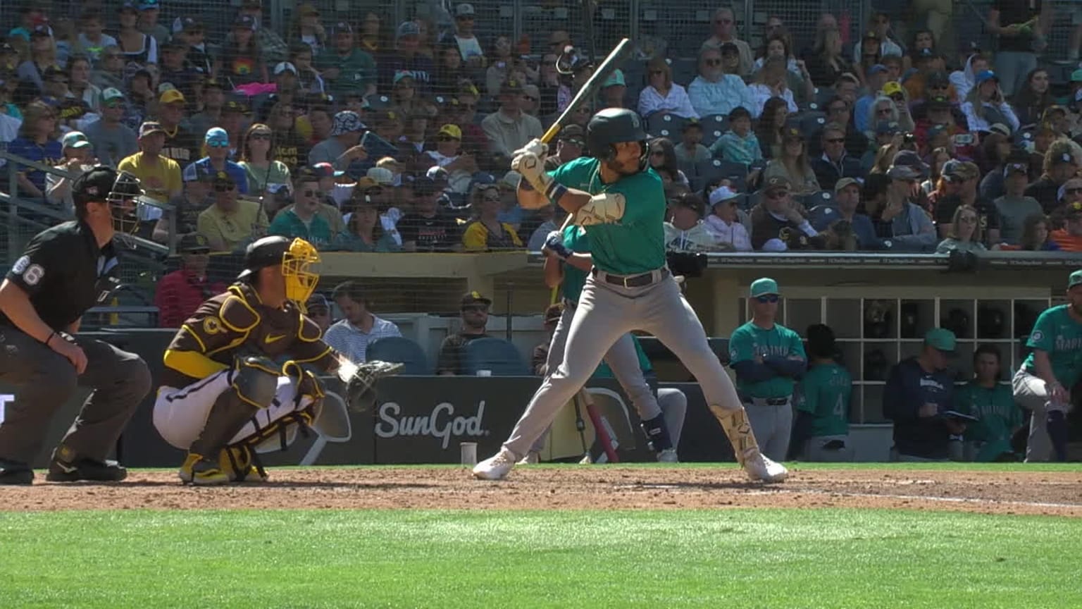 Axel Sanchez's RBI single 03/26/2024 Seattle Mariners