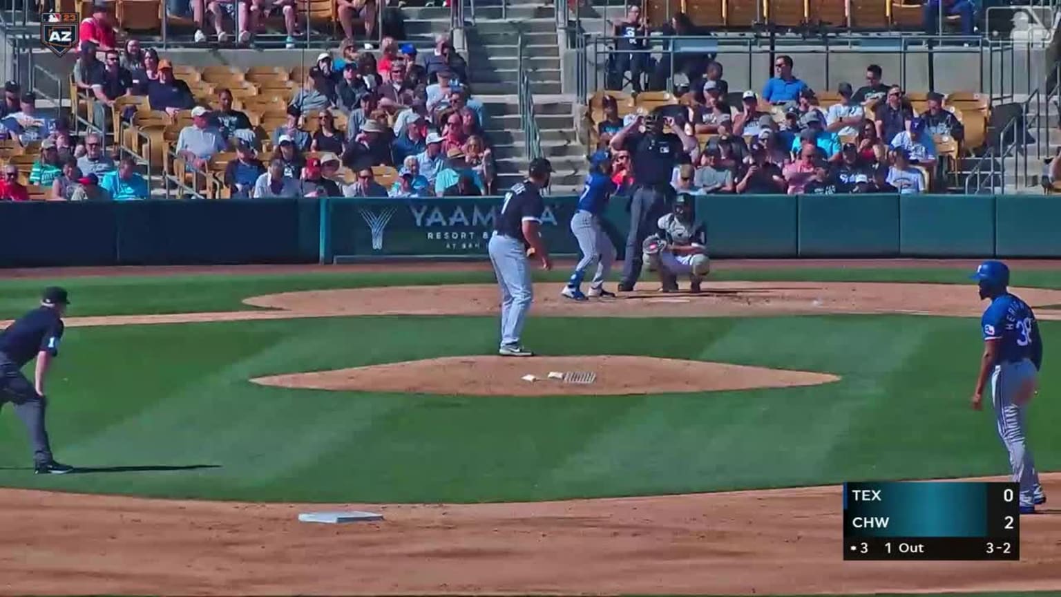 Josh Smith hits an RBI single in the 3rd | 03/04/2023 | Texas Rangers
