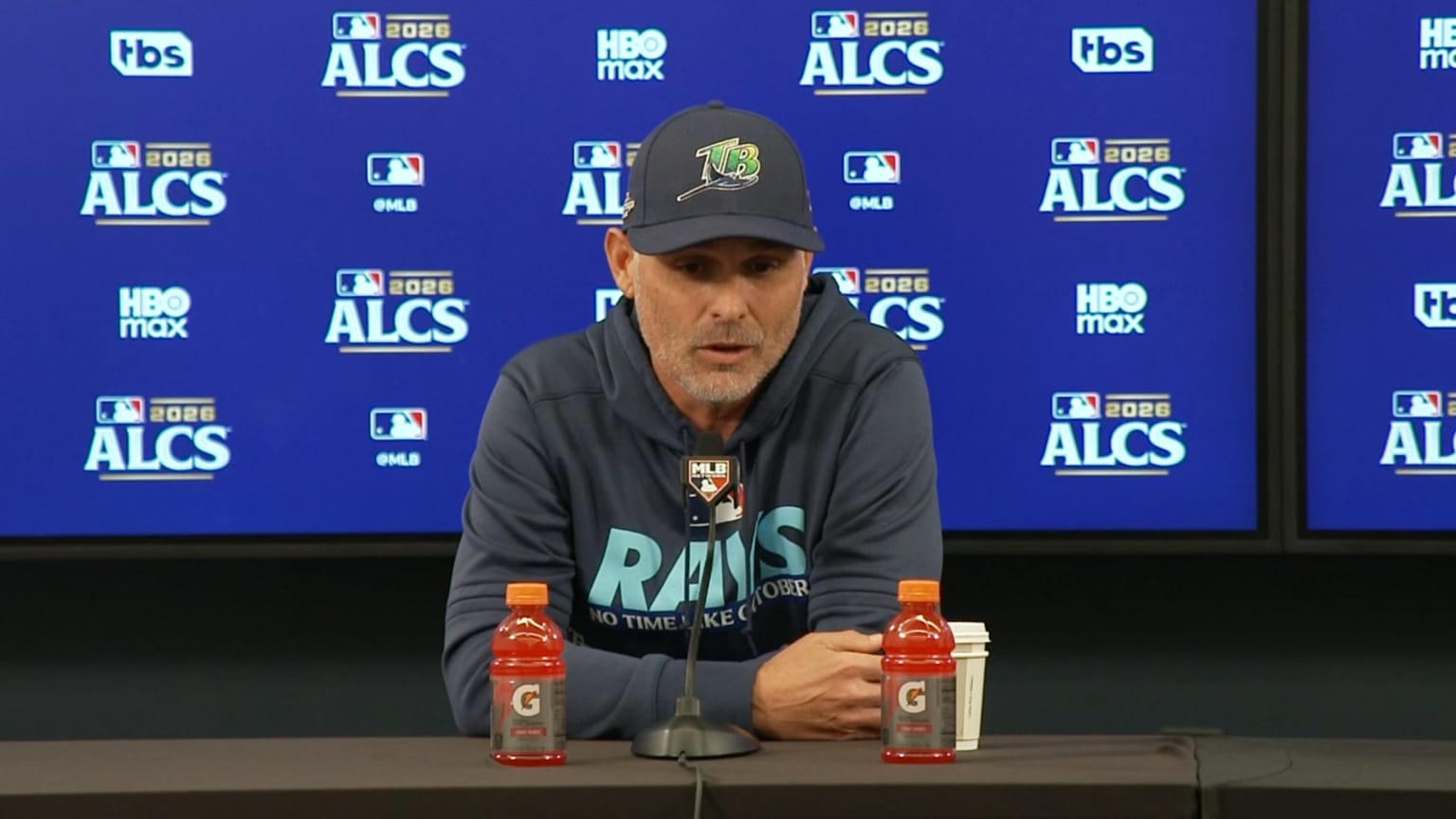 The Rays speak to the media | 17/10/2026 | Lasmayores.com